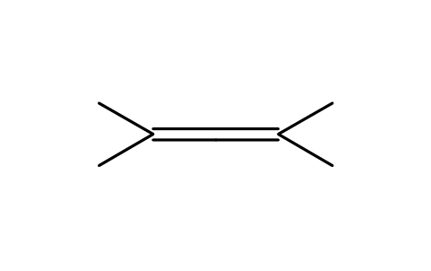 Preview of the Allene, cumulated double bonds symbol, block CHM_B_ALLENE