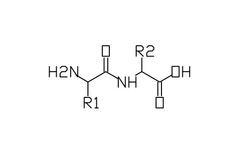 Preview of the Dipeptide, peptide bond symbol, block CHM_B_DIPEPTIDE