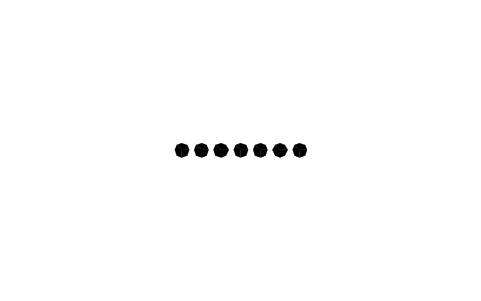 Preview of the Hydrogen bond symbol, block CHM_B_HBOND