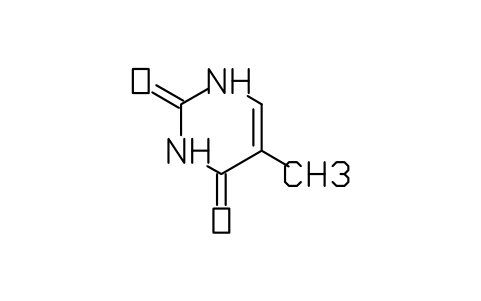 Preview of the Thymine symbol, block CHM_B_THYMINE