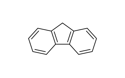 Preview of the Fluorene symbol, block CHM_F_FLUORENE