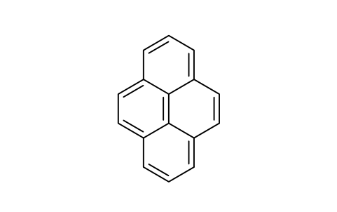 Preview of the Pyrene symbol, block CHM_F_PYRENE