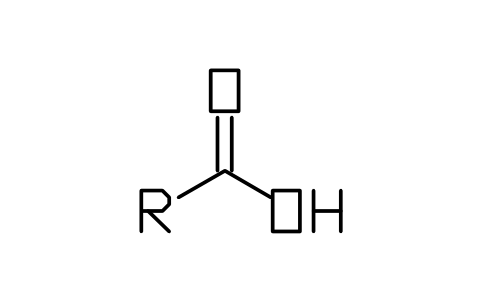 Preview of the Carboxylic acid symbol, block CHM_G_ACID