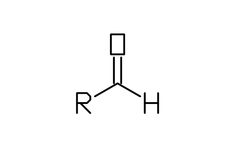 Preview of the Aldehyde symbol, block CHM_G_ALDEHYDE