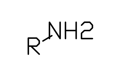 Preview of the Primary amine, R-NH2 symbol, block CHM_G_AMINE1