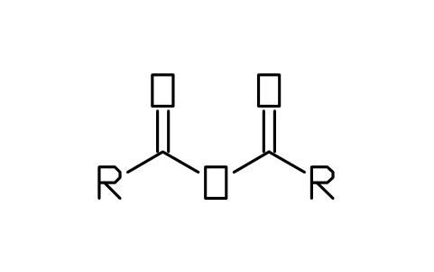 Preview of the Acid anhydride symbol, block CHM_G_ANHYDRIDE