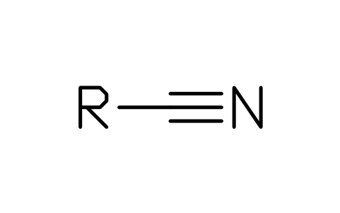 Preview of the Nitrile, R-CN symbol, block CHM_G_NITRILE