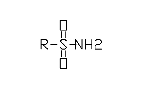 Preview of the Sulfonamide symbol, block CHM_G_SULFONAMIDE