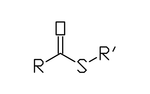 Preview of the Thioester symbol, block CHM_G_THIOESTER