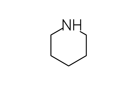 Preview of the Piperidine symbol, block CHM_H_PIPERIDINE