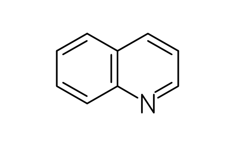 Preview of the Quinoline symbol, block CHM_H_QUINOLINE