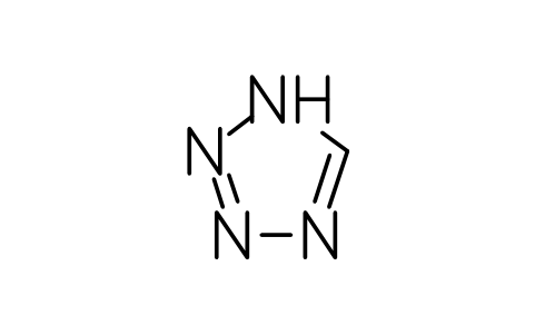 Preview of the Tetrazole symbol, block CHM_H_TETRAZOLE