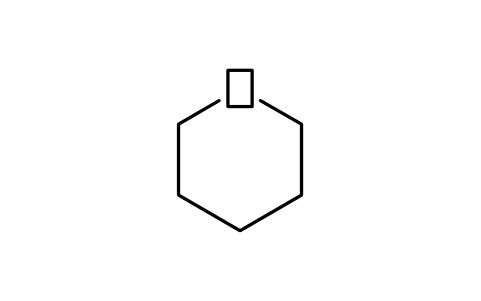 Preview of the Tetrahydropyran symbol, block CHM_H_THP