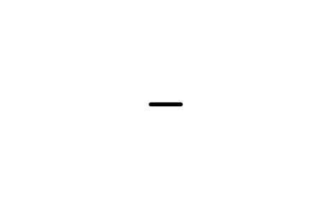 Preview of the Charge, plain minus symbol, block CHM_M_CHMINUS