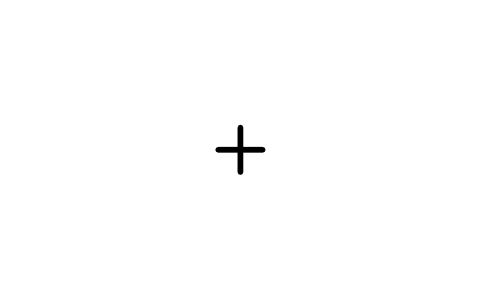 Preview of the Charge, plain plus symbol, block CHM_M_CHPLUS