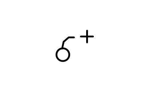 Preview of the Partial positive symbol, block CHM_M_DELTAP