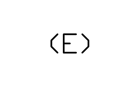 Preview of the Stereo label (E) symbol, block CHM_M_E