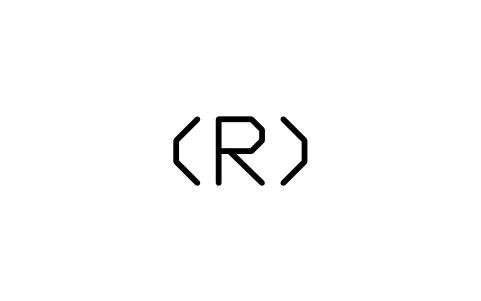 Preview of the Stereo label (R) symbol, block CHM_M_R
