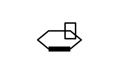 Preview of the Haworth ring, pyranose symbol, block CHM_P_HAWORTH6
