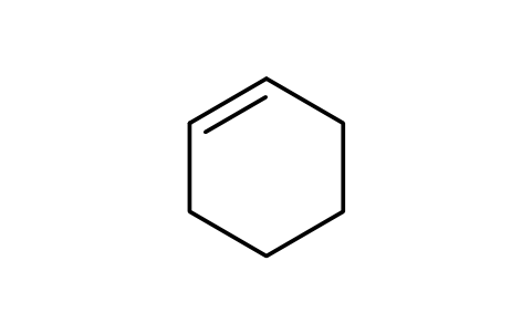Preview of the Cyclohexene symbol, block CHM_R_CHEXENE