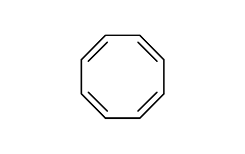 Preview of the Cyclooctatetraene symbol, block CHM_R_COT