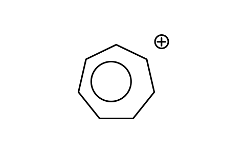 Preview of the Tropylium cation symbol, block CHM_R_TROPYLIUM