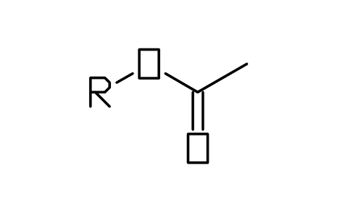 Preview of the Acetate (Ac) symbol, block CHM_S_ACETATE