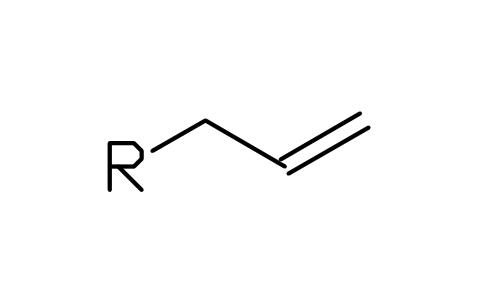Preview of the Allyl symbol, block CHM_S_ALLYL