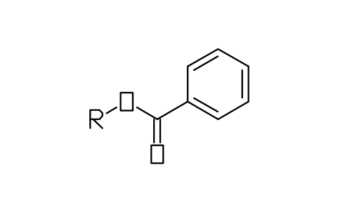 Preview of the Benzoate (Bz) symbol, block CHM_S_BENZOATE