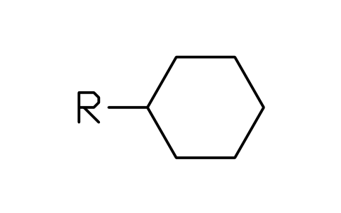 Preview of the Cyclohexyl symbol, block CHM_S_CHEXYL