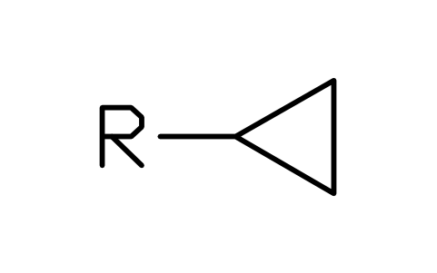 Preview of the Cyclopropyl symbol, block CHM_S_CPROPYL