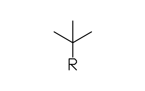 Preview of the tert-Butyl symbol, block CHM_S_TERTBUTYL