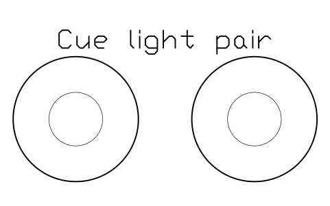 Preview of the Cue light pair symbol, block CIN_CUE_LIGHT