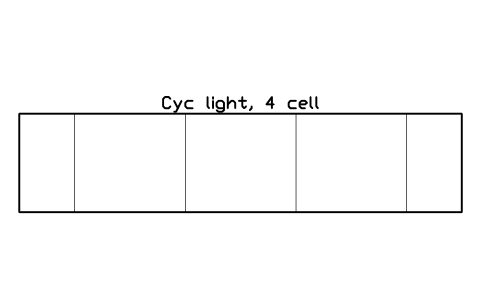 Preview of the Cyc light, 4 cell symbol, block CIN_LIGHT_CYC