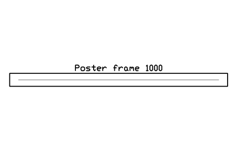 Preview of the Poster frame 1000 symbol, block CIN_POSTER_FRAME
