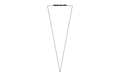 Preview of the Projection beam outline symbol, block CIN_PROJ_PROJECTION_CONE