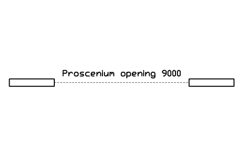 Preview of the Proscenium opening 9000 symbol, block CIN_PROSC_9000