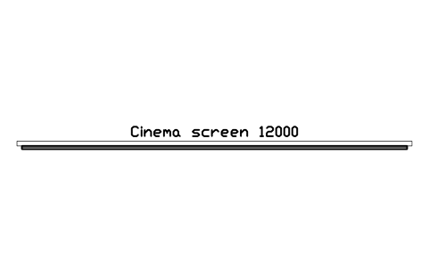 Preview of the Cinema screen 12000 symbol, block CIN_SCREEN_12000