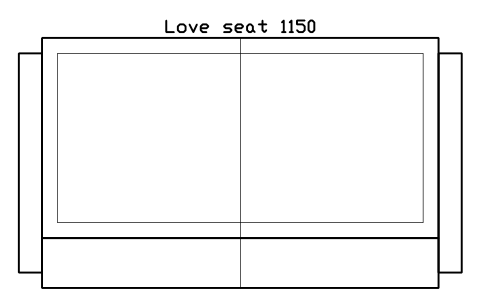 Preview of the Love seat 1150 symbol, block CIN_SEAT_LOVESEAT
