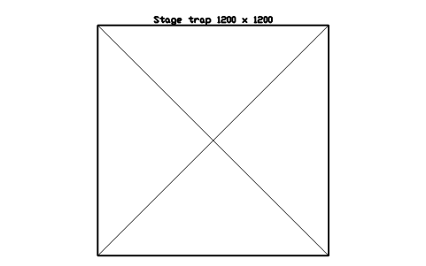 Preview of the Stage trap 1200 x 1200 symbol, block CIN_TRAP_1200