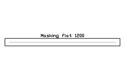 Preview of the Masking flat 1200 symbol, block CIN_WING_MASK_FLAT