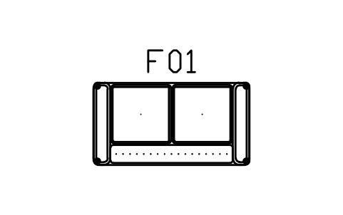Anteprima del simbolo Divano Chesterfield, 2 posti, 1800, blocco CLS_CHESTERFIELD_2
