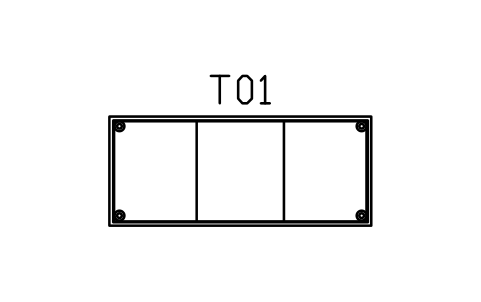 Anteprima del simbolo Tavolo estensibile, 1800 a 2400, blocco CLS_TABLE_EXT_2400