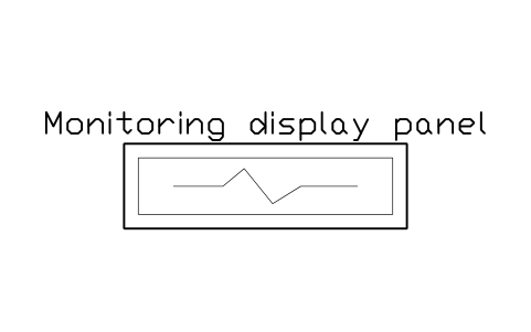 Anteprima del simbolo Monitoring display panel, blocco CLR_MONITOR_PANEL