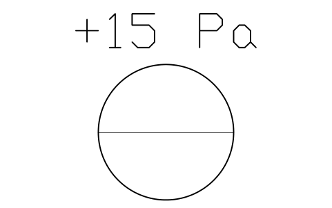 Anteprima del simbolo Pressure tag, blocco CLR_PRESSURE_TAG