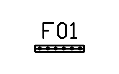 Anteprima del simbolo Appendiabiti, bambù, 800 x 100, blocco CBH_COAT_RACK