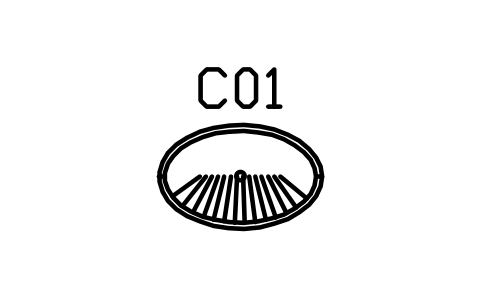 Anteprima del simbolo Poltrona amaca, sospeso, con corda, blocco CBH_HAMMOCK_CHAIR