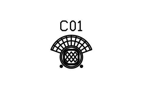 Anteprima del simbolo Poltrona pavone, schienale a ventaglio, blocco CBH_PEACOCK