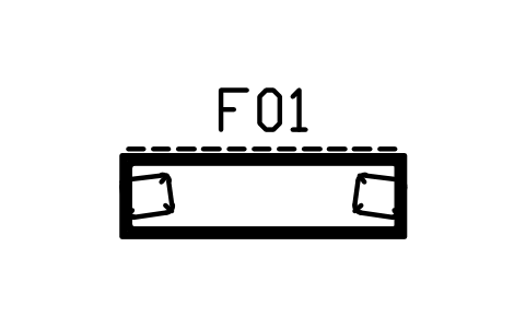 Anteprima del simbolo Sedile finestra, cuscini, 1800 x 520, blocco CBH_WINDOW_SEAT