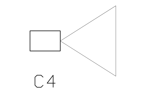 Preview of the Camera mark symbol, block SVC_CCTV_MARK